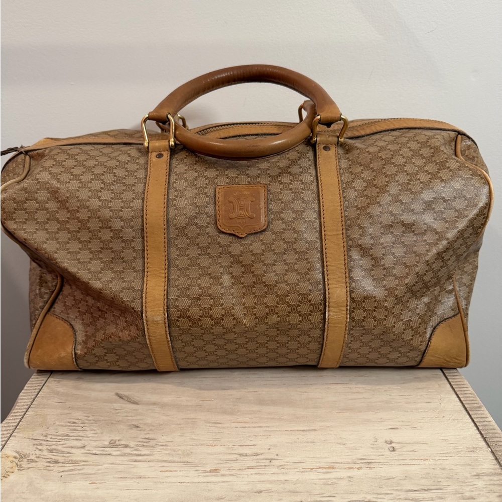 Vintage Celine Boston Bag